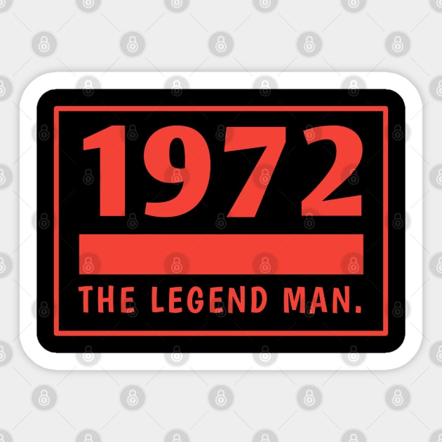 1972 birthday Sticker by BlackMeme94